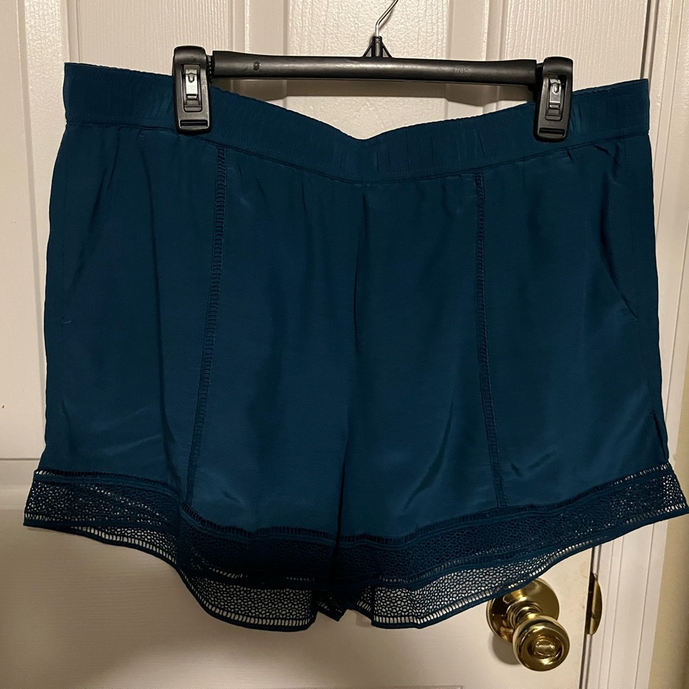 Dark Teal Loft shorts size large